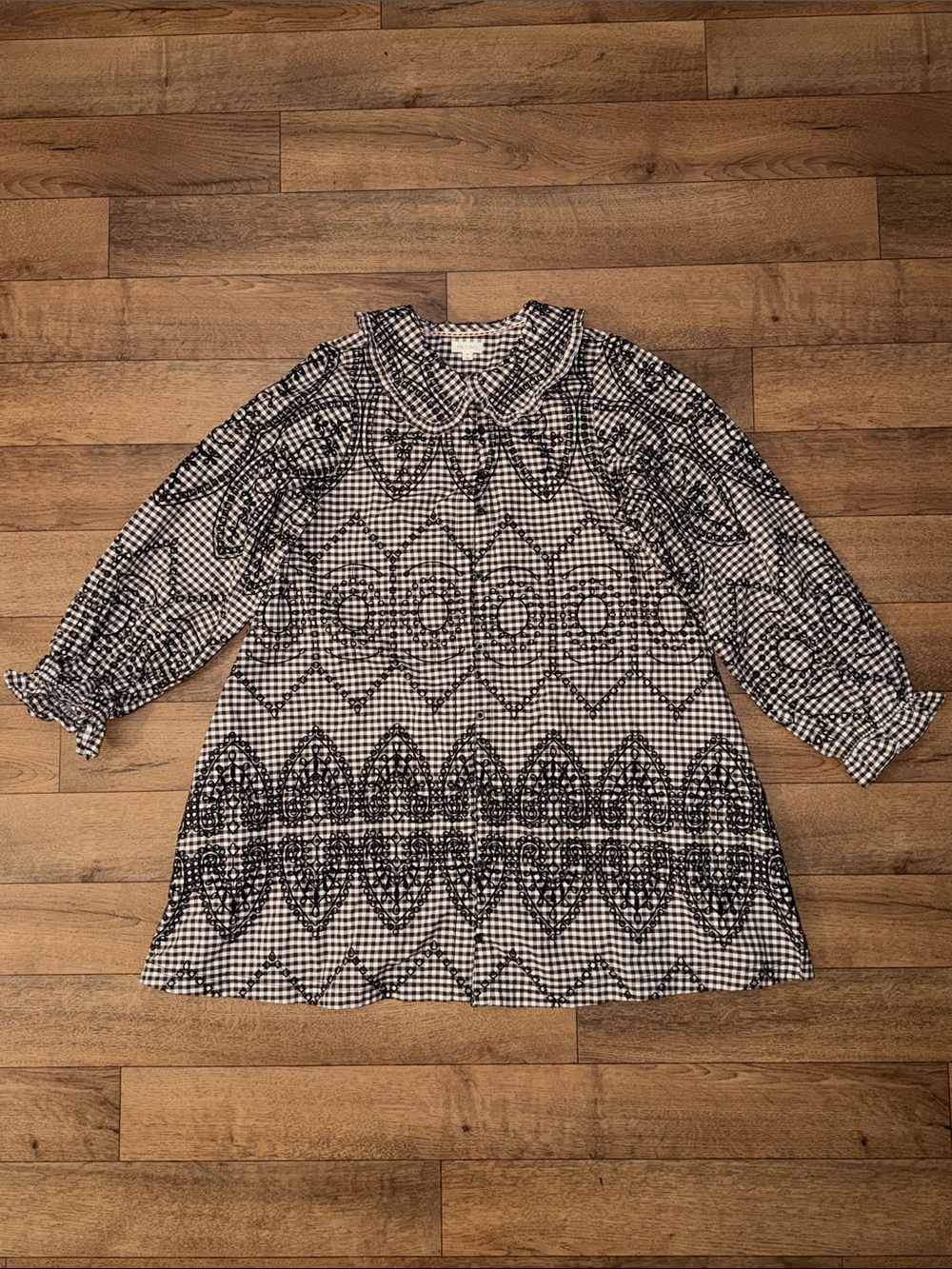 Pilcro Size Extra Large The Keira Long-Sleeve Shirt Dress Anthropologie XL Cozy